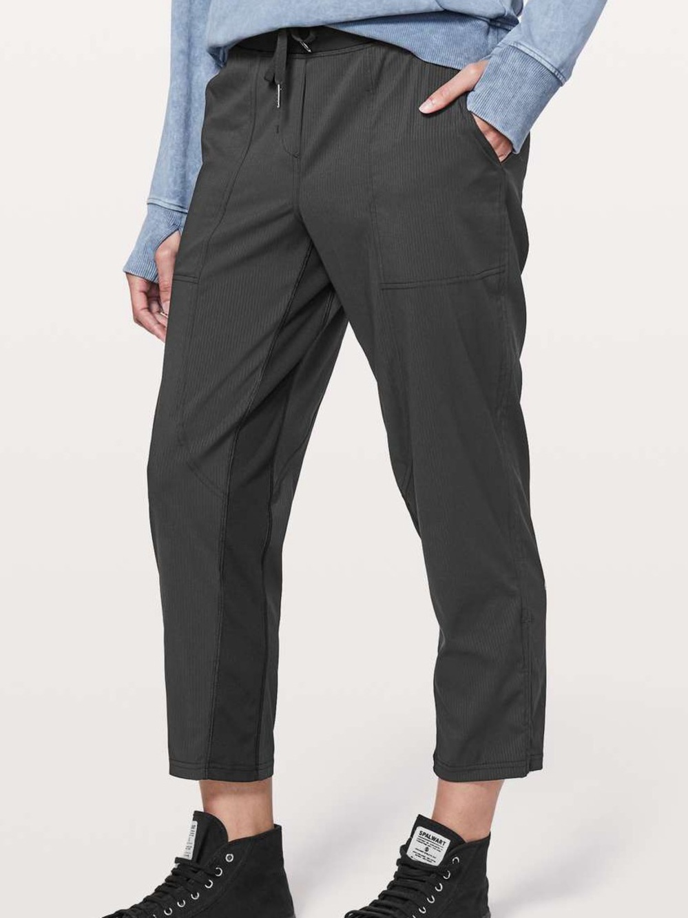 Lululemon Dance Studio Crop II Unlined Black Size 10 W6APMS Cropped Pants
